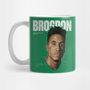 Malcolm Brogdon Boston Game Face Mug